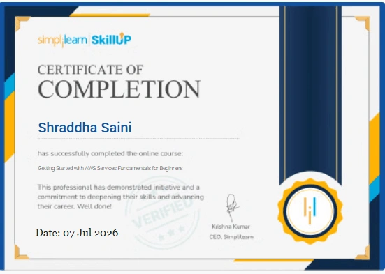 Course on AWS Services Fundamentals for Beginners Course on AWS Services Fundamentals for Beginners