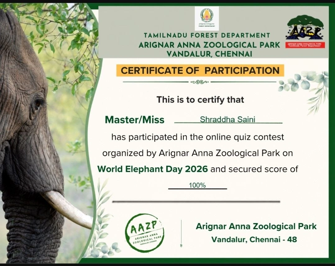 Online Quiz Contest on World Elephant Day 2026 Online Quiz Contest on World Elephant Day 2026
