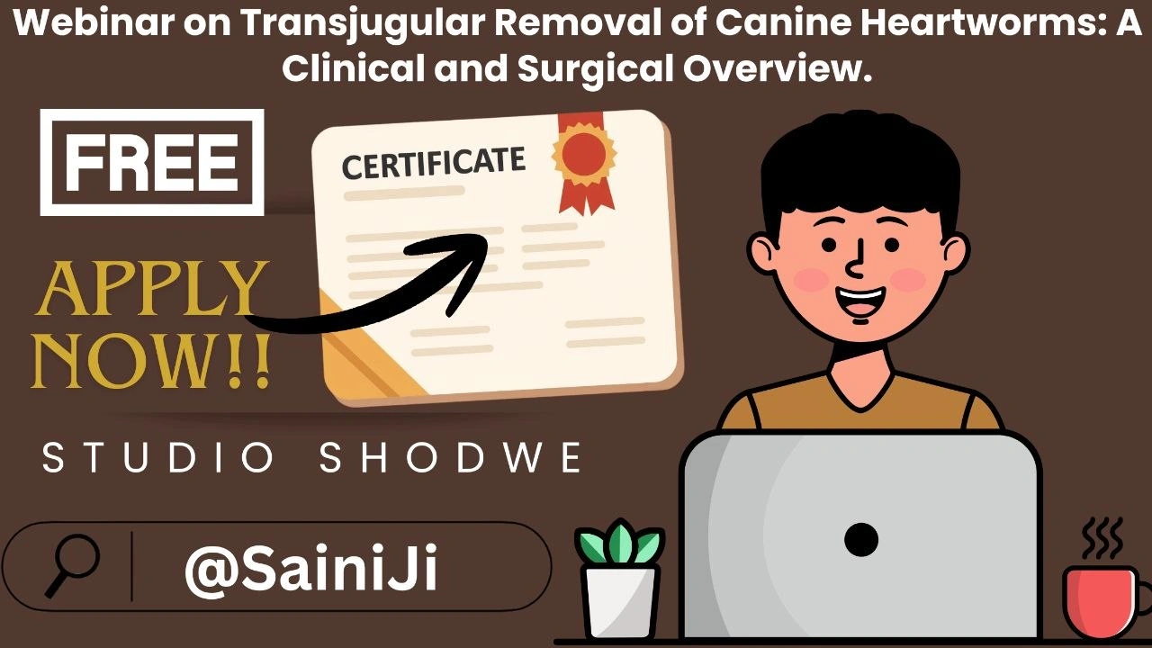Webinar on Transjugular Removal of Canine Heartworms Webinar on Transjugular Removal of Canine Heartworms
