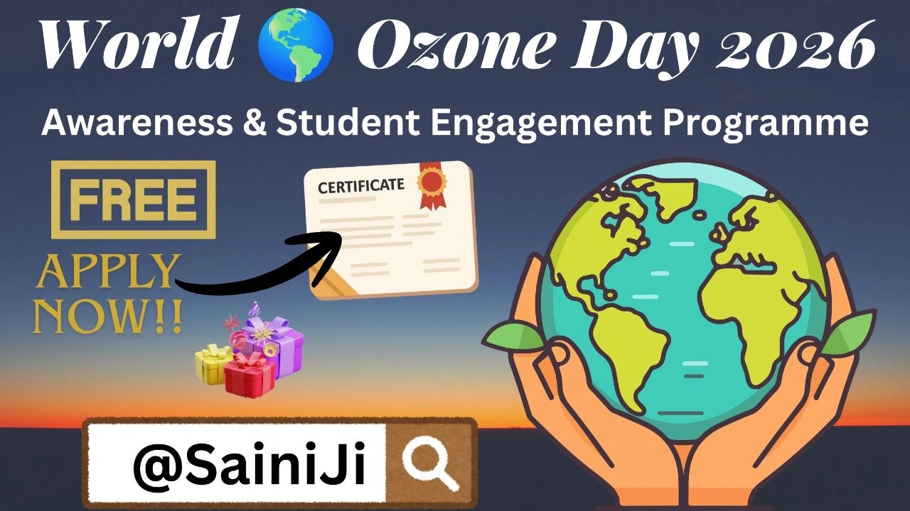Free Competition on World Ozone Day 2026