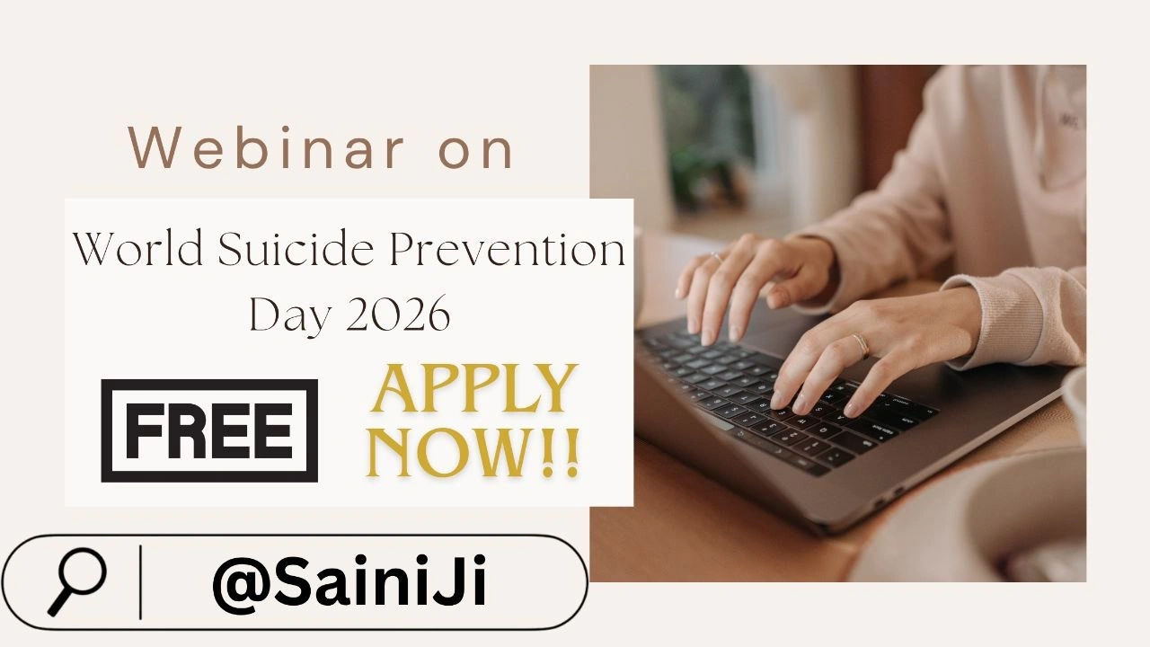 Webinar on World Suicide Prevention Day 2026 Webinar on World Suicide Prevention Day 2026