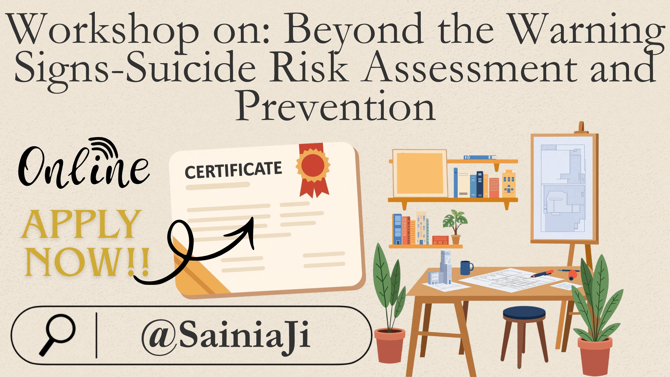 Workshop on Beyond the Warning Signs Certificate
